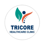 Tricore healthcare clinic official logo in english